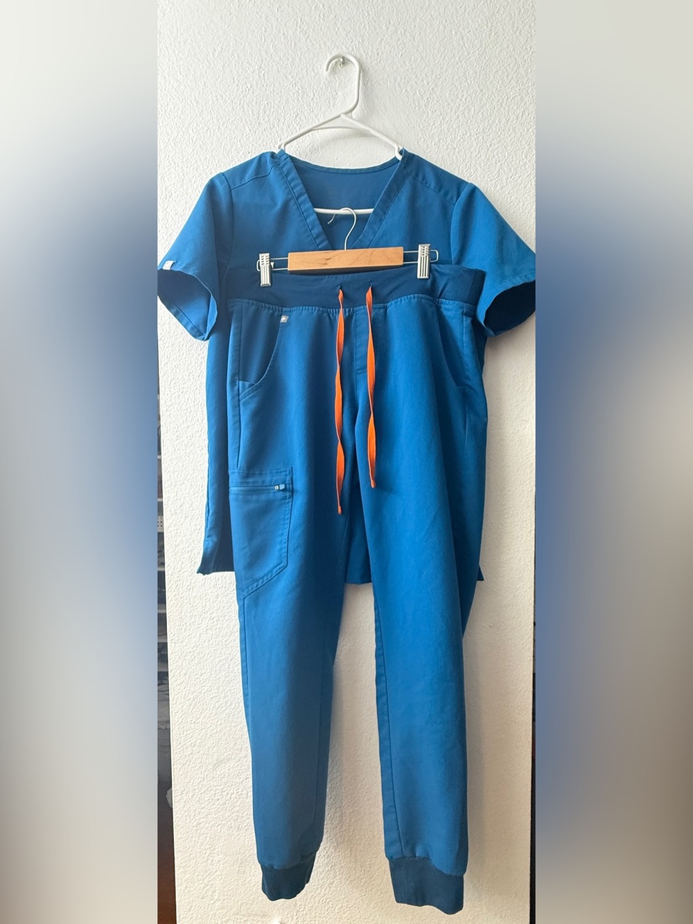Figs Alps Blue Scrubs set